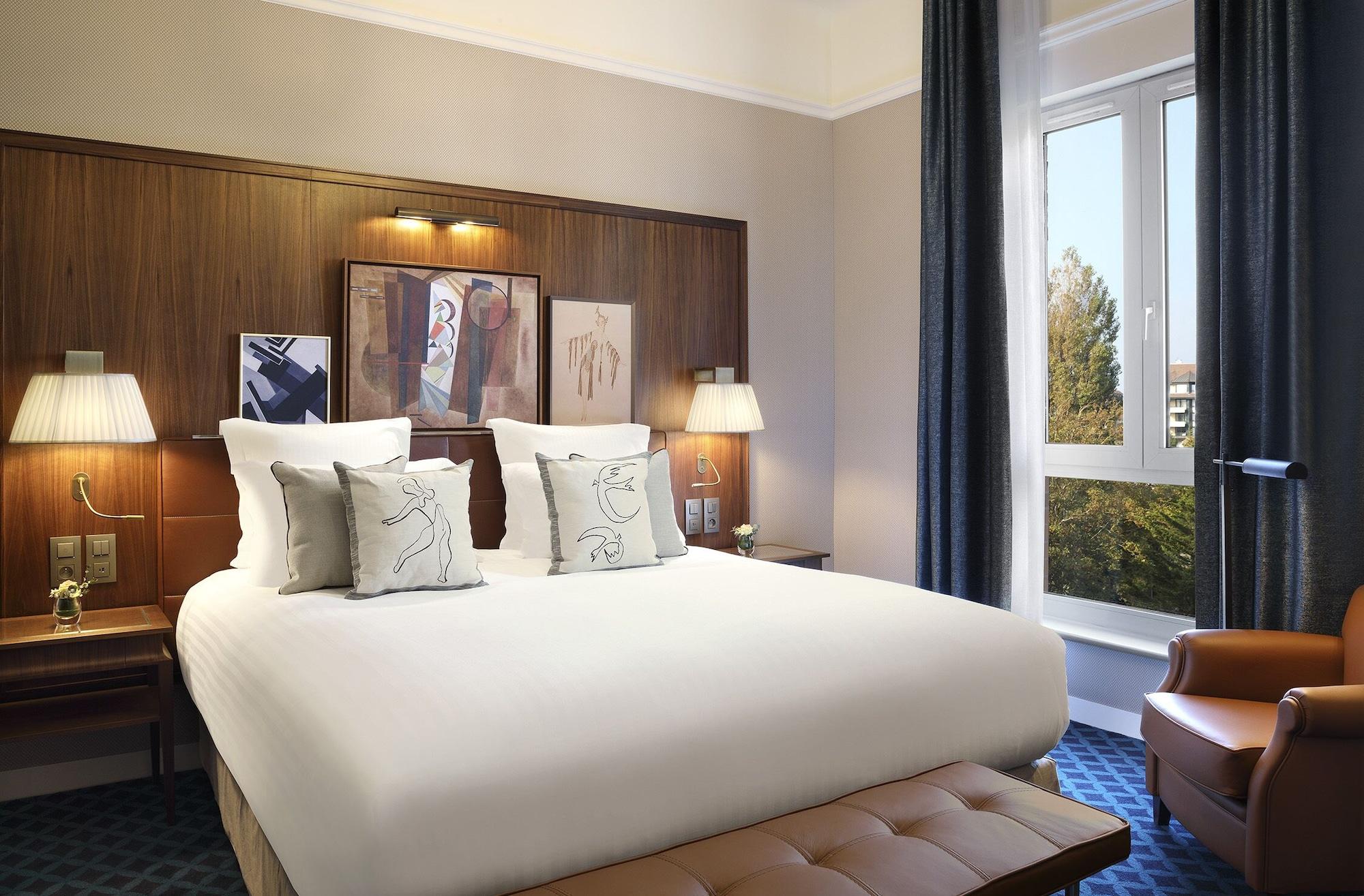Hotel Barrire Le Westminster Le Touquet Eksteriør bilde A bedroom at the hotel